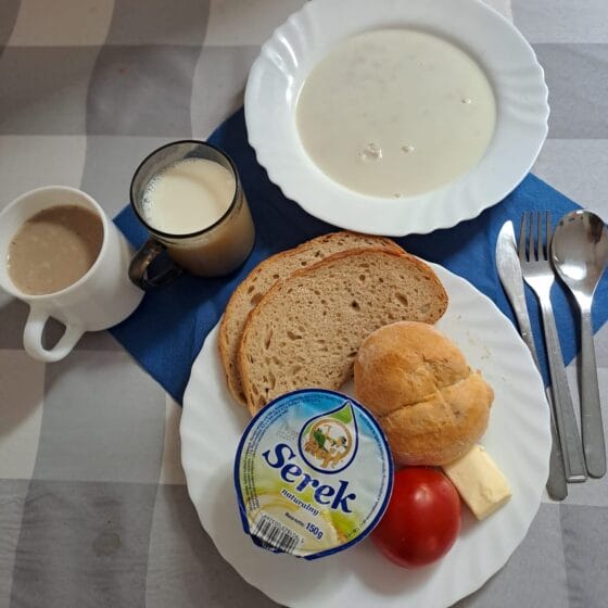 Wtorek 13.05.2025 r.: Śniadanie