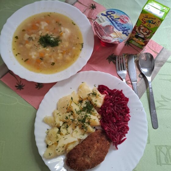 Wtorek 19.08.2025 r.: Obiad