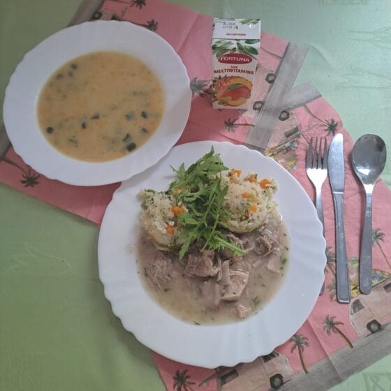 Wtorek 26.08.2025 r.: Obiad