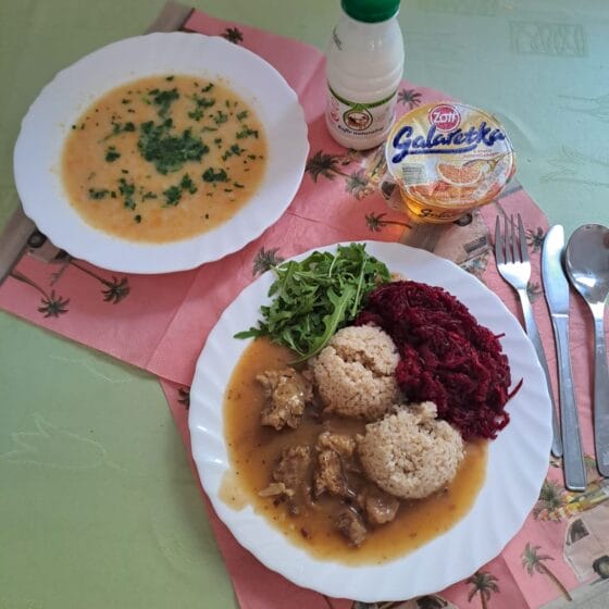 Czwartek 28.08.2025 r.: Obiad