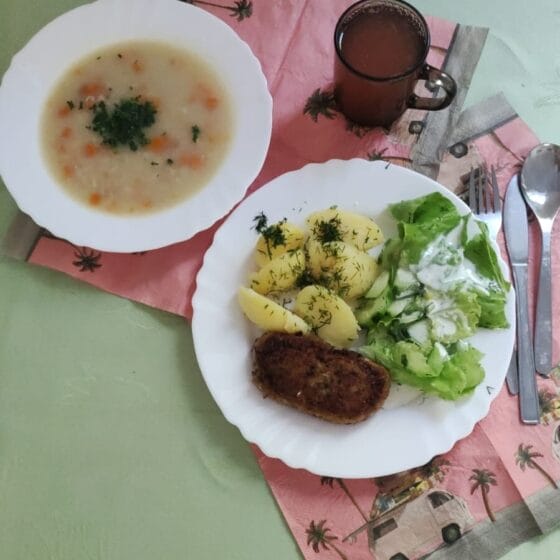 Poniedziałek 1.09.2025 r.: Obiad