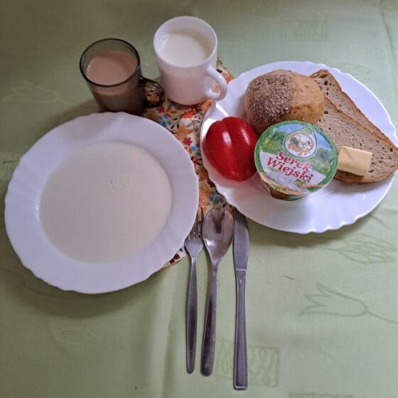 Środa 3.09.2025 r.: Śniadanie