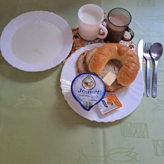 Czwartek 4.09.2025 r.: Śniadanie