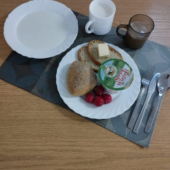 Środa 17.09.2025 r.: Śniadanie