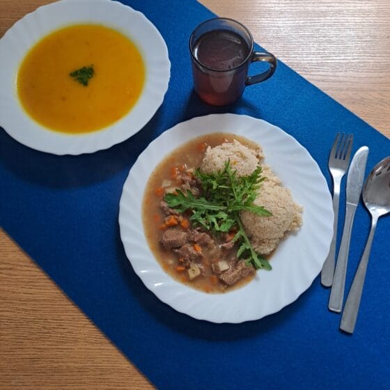 Wtorek 7.10.2025 r.: Obiad